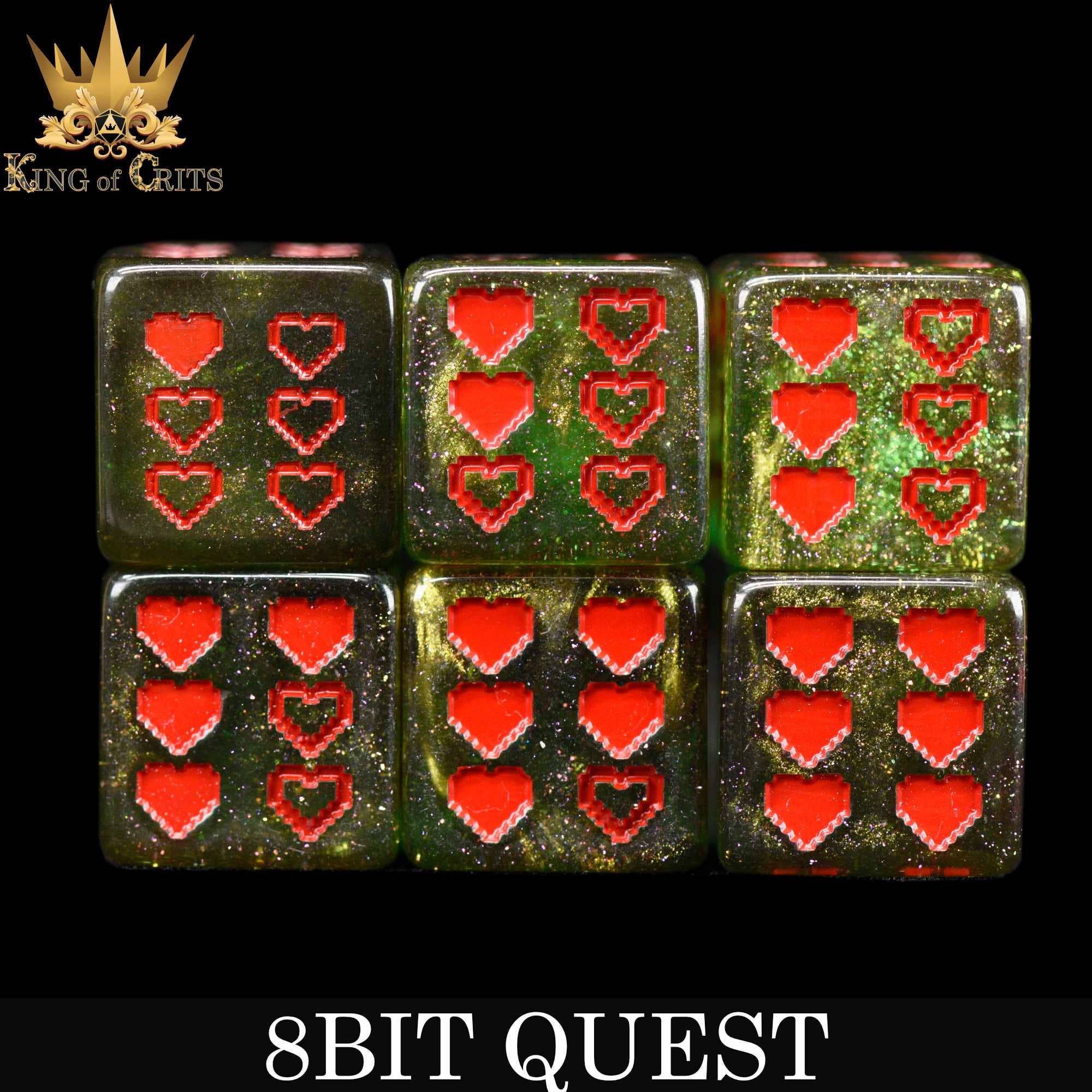 8BIT Quest - 11 Dice Set - Image 4