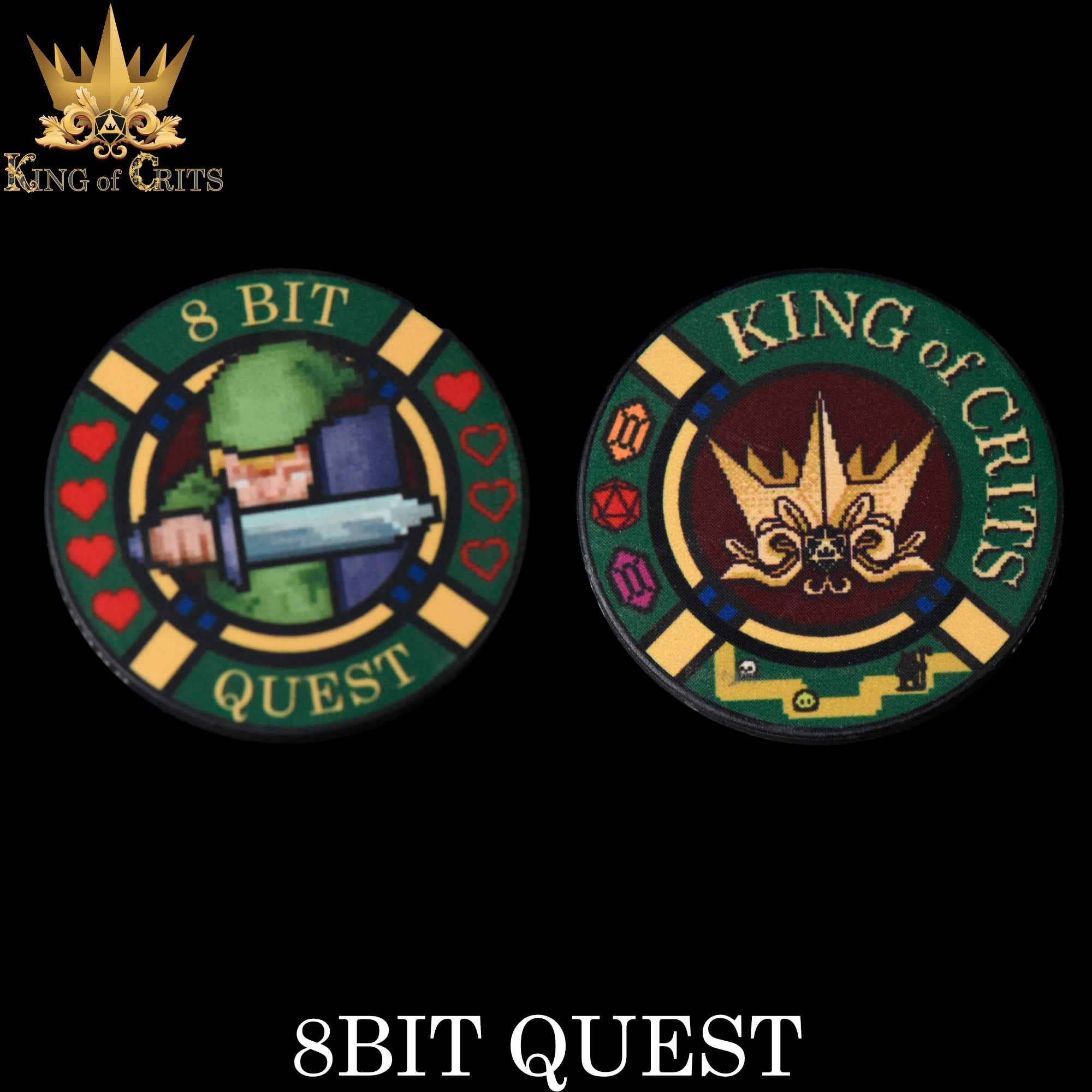 8BIT Quest - 11 Dice Set - Image 8