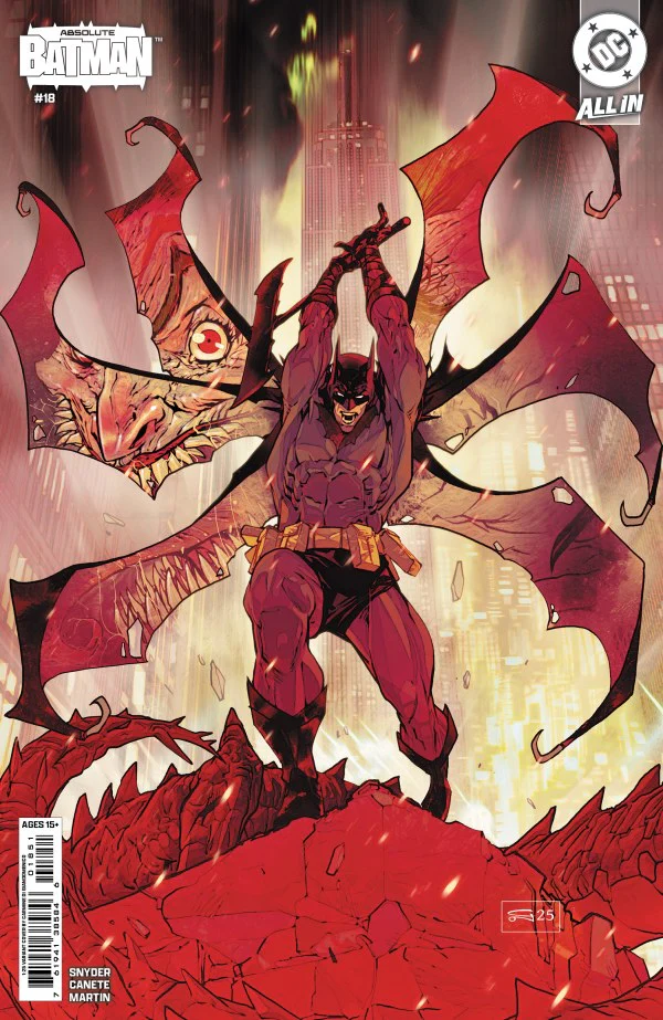 ABSOLUTE BATMAN #18 CVR E INC 1:25 CARMINE DI GIANDOMENICO CARD STOCK VAR