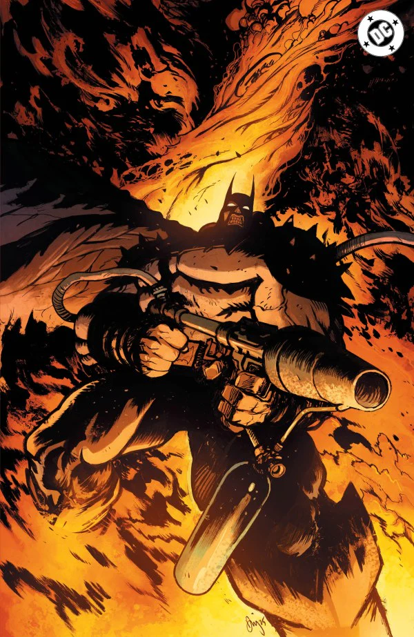 ABSOLUTE BATMAN 2025 ANNUAL #1 (ONE SHOT) Second Printing Cvr D Daniel Warren Johnson Flamethrower ***Foil Var