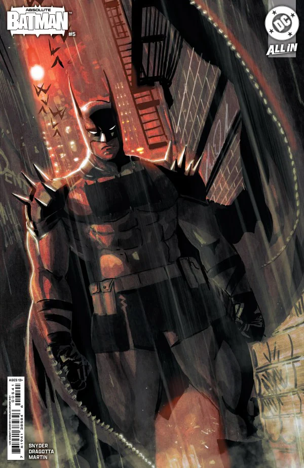 ABSOLUTE BATMAN #5 CVR D INC 1:25 NIKOLAS DRAPER-IVEY CARD STOCK VAR