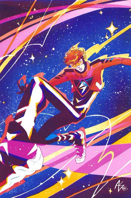 ABSOLUTE FLASH #8 CVR D AL KAPLAN CARD STOCK VAR