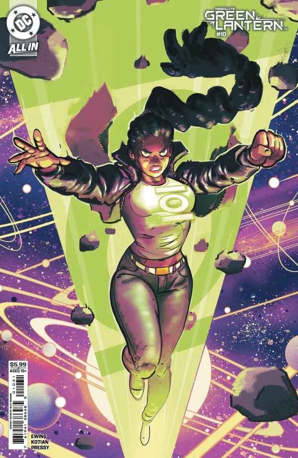 ABSOLUTE GREEN LANTERN #10 CVR C RILEY ROSSMO CARD STOCK VAR