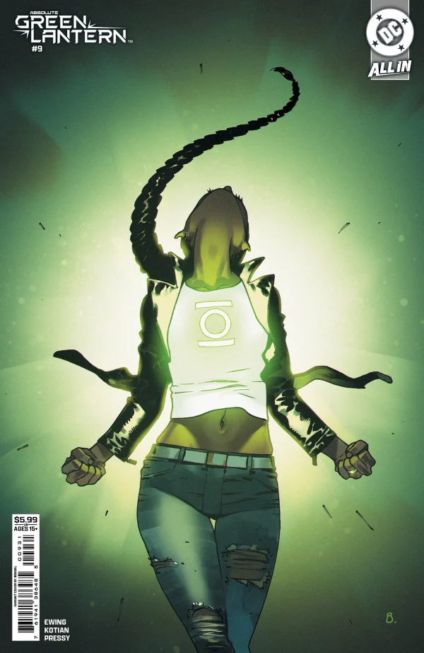 ABSOLUTE GREEN LANTERN #9 CVR D BENGAL CARD STOCK VAR