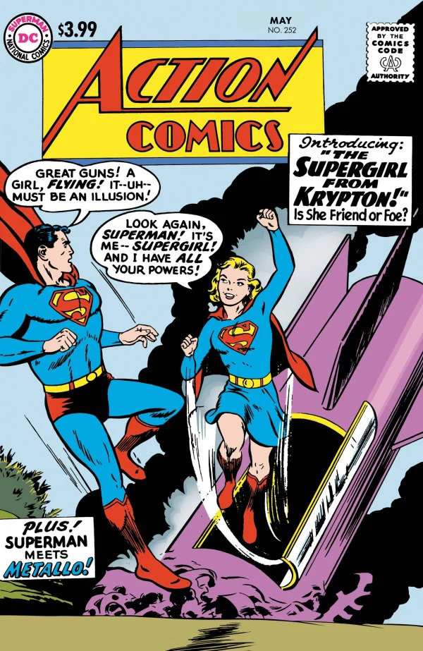 ACTION COMICS #252 FACSIMILE EDITION CVR A CURT SWAN