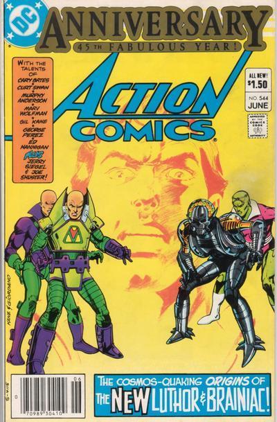 Action Comics #544 1st Luthor Power Armor