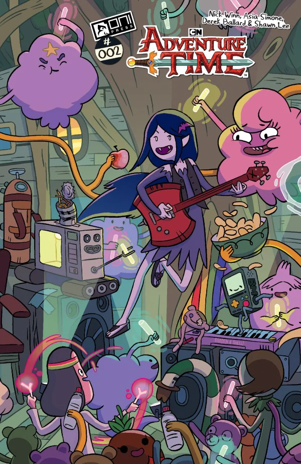 ADVENTURE TIME (2025) #2 CVR D INC 1:10 SHELLI PAROLINE & BRADEN LAMB INFINITE INTERLOCKING VAR