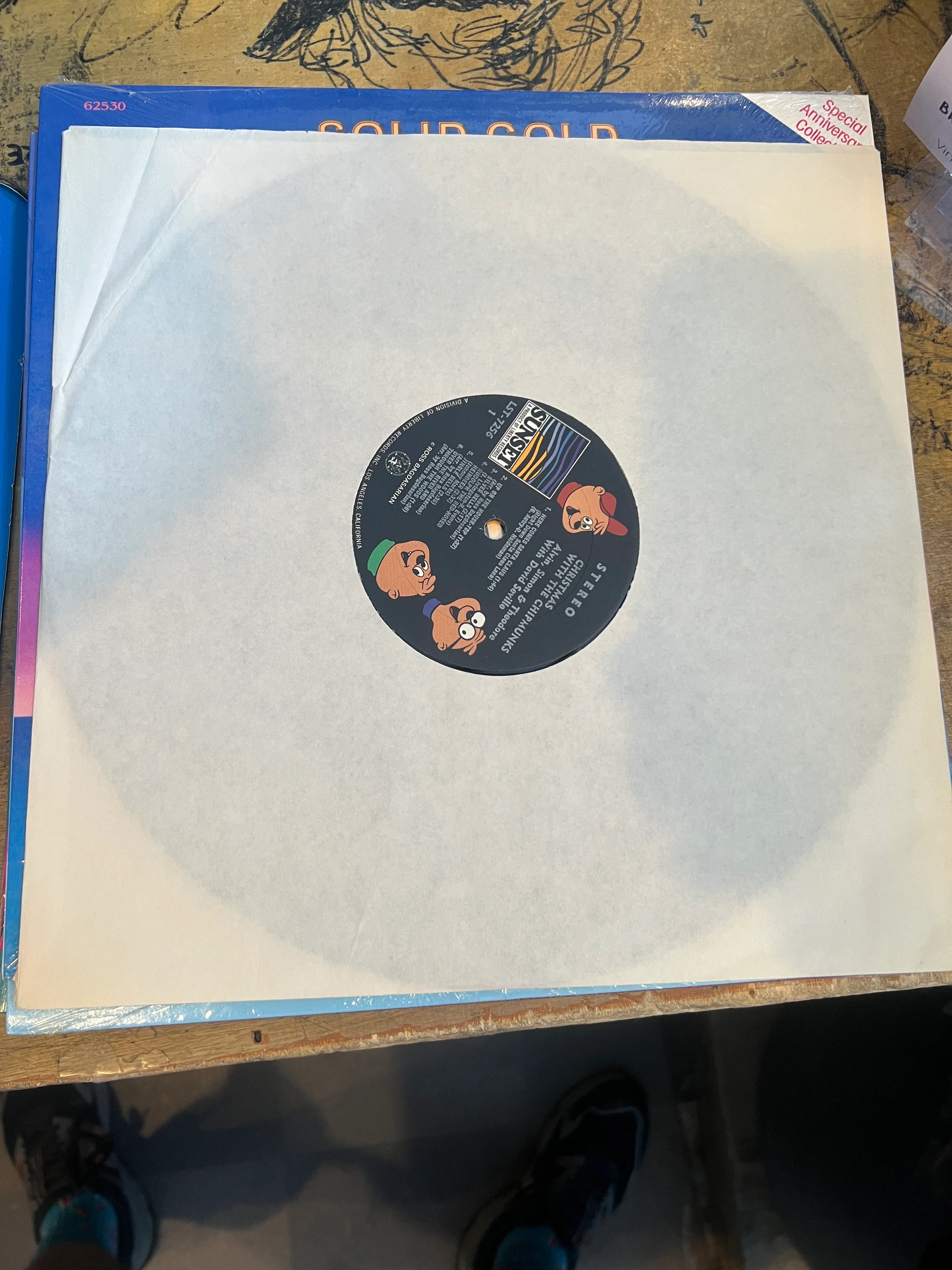 Alvin and the Chipmunks : Christmas With The Chipmunks LP Liberty - Image 2