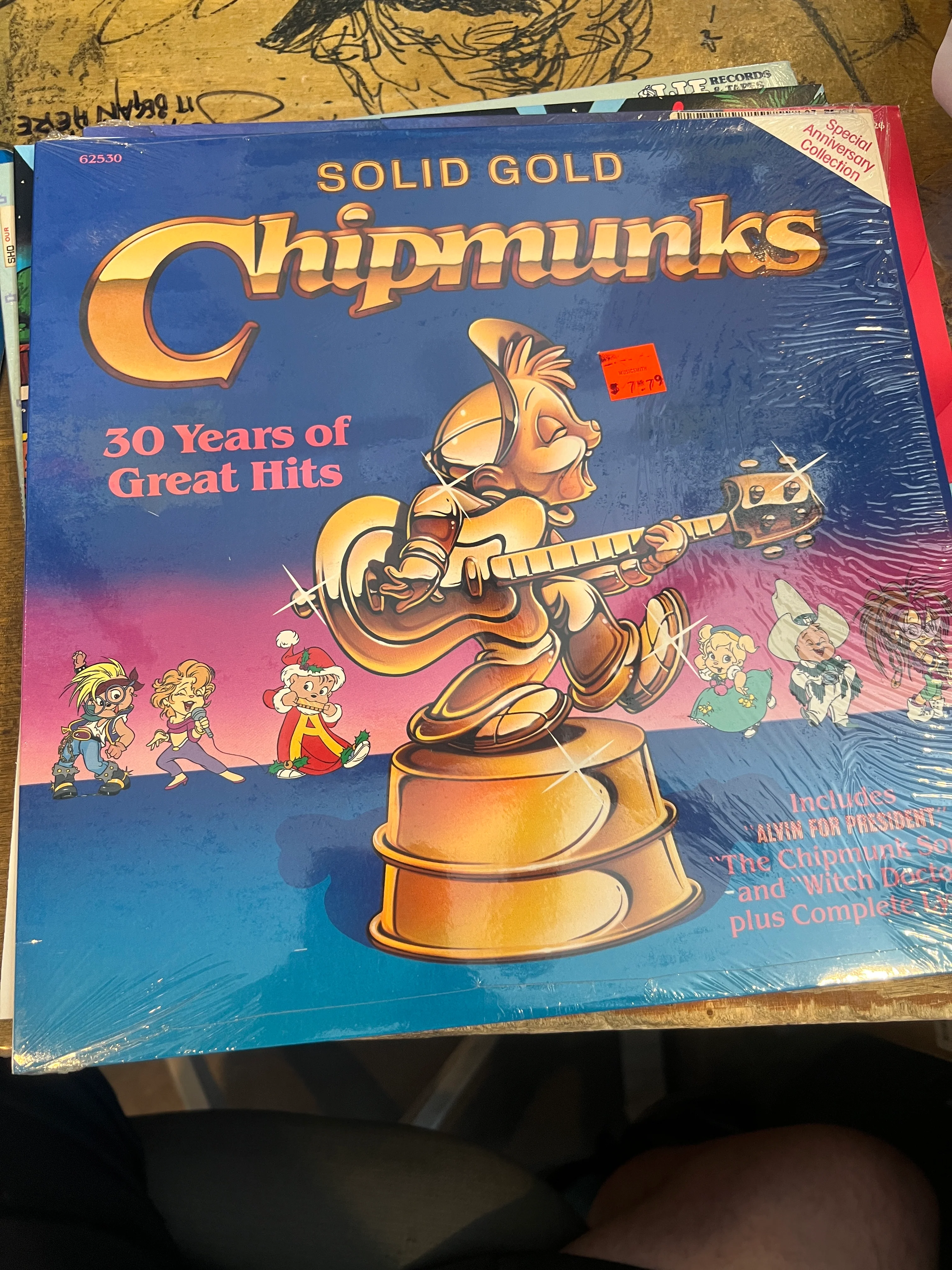Alvin and the Chipmunks : Solid Gold Chipmunks LP