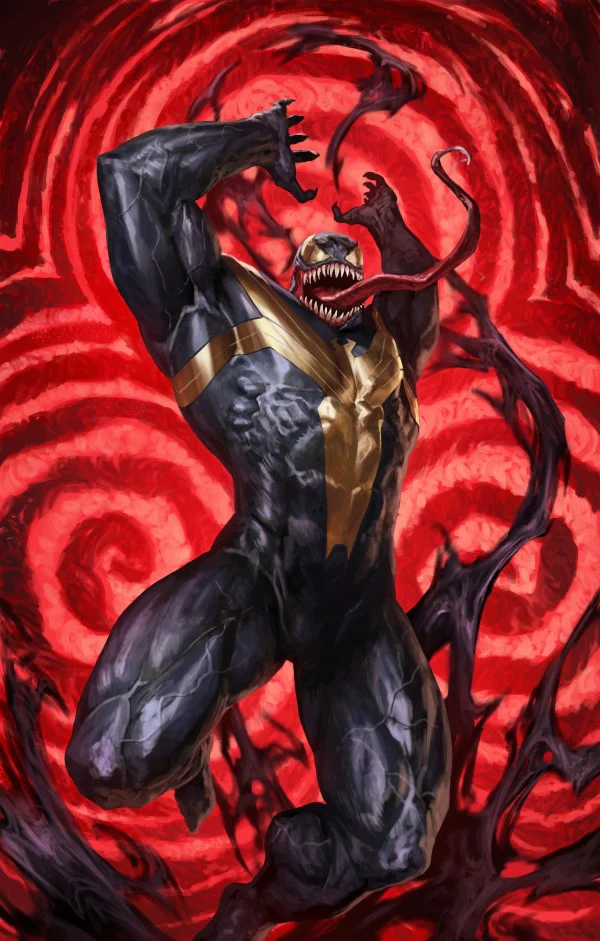 AMAZING SPIDER-MAN/VENOM: DEATH SPIRAL #1 SKAN VENOM VIRGIN INC 1:100 VARIANT [DS]
