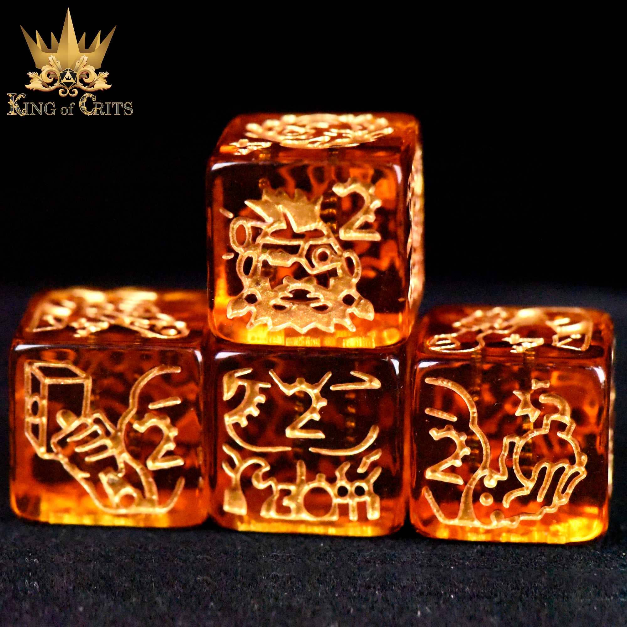 Ancient Artificer - 11 Dice Set - Image 7