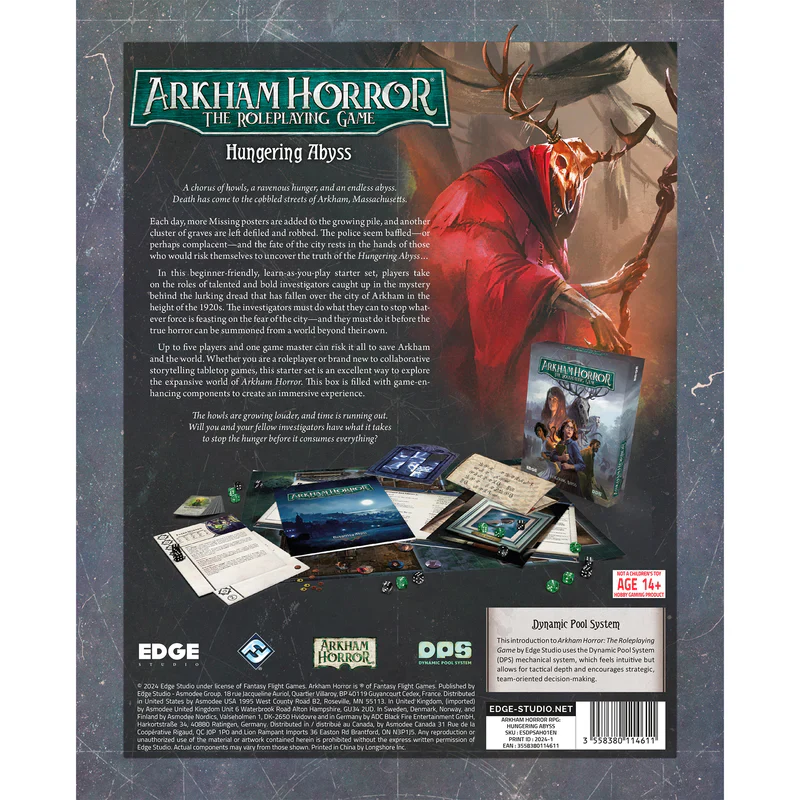 Arkham Horror RPG Starter Set - Hungering Abyss - Image 2