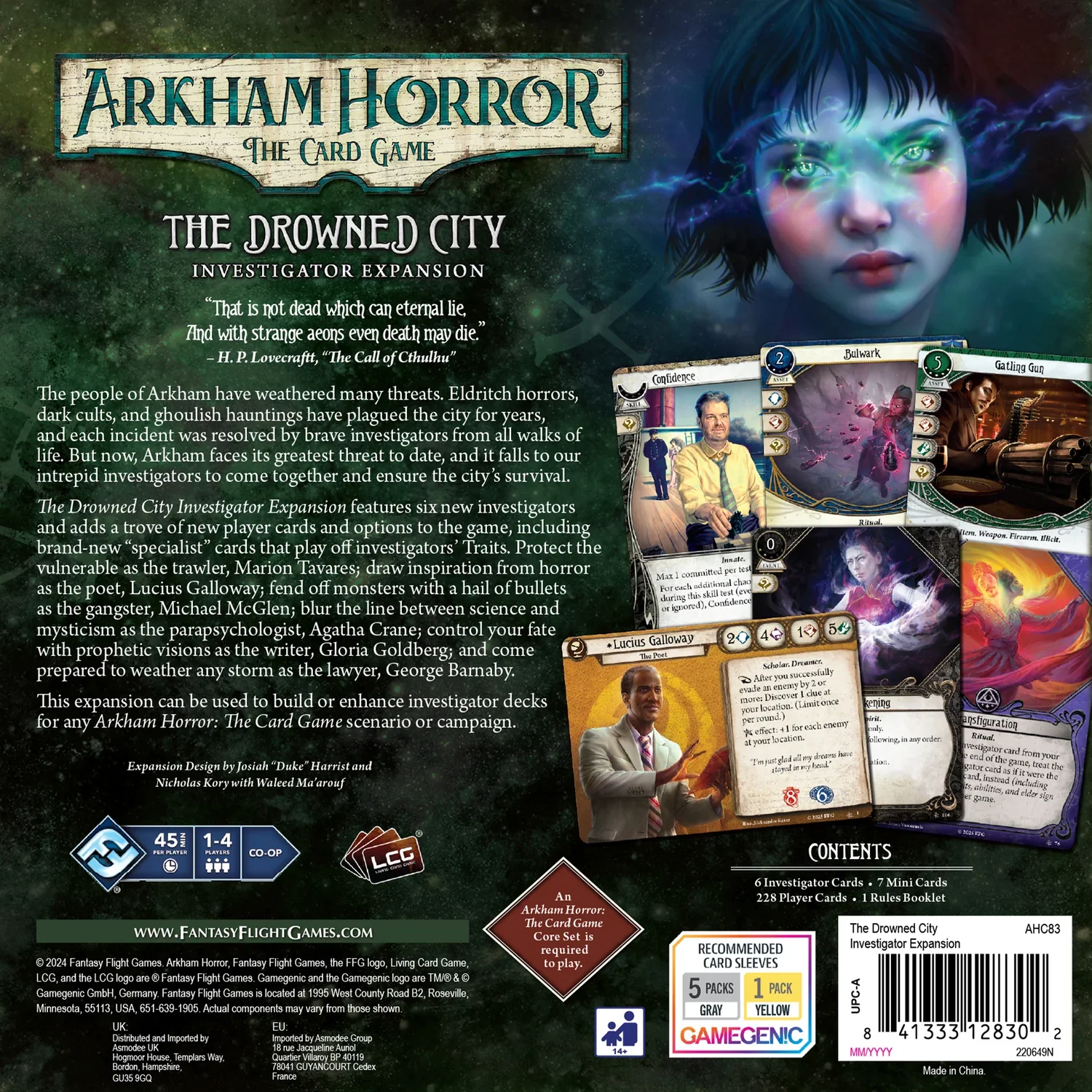 Arkham Horror: The Card Game - The Drowned City Investigator (Game Expansion) - Image 2