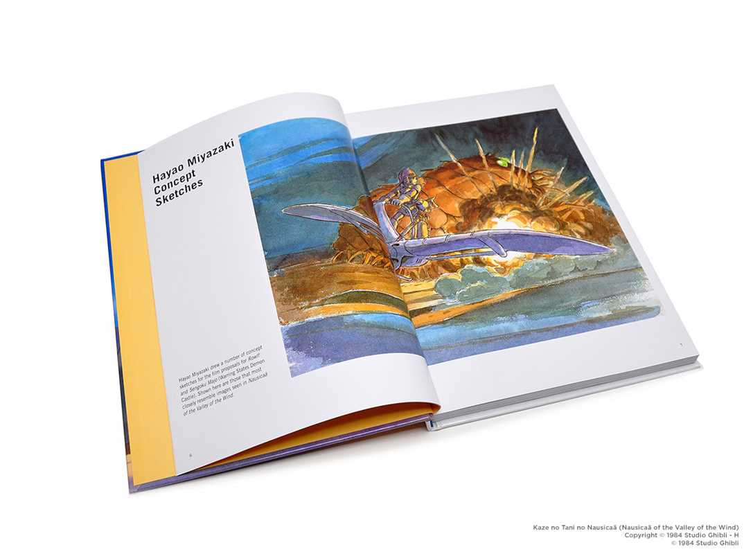 Art of NausicaƤ of the Valley of the Wind by Hayao Miyazaki (Studio Ghibli) HC - Image 4