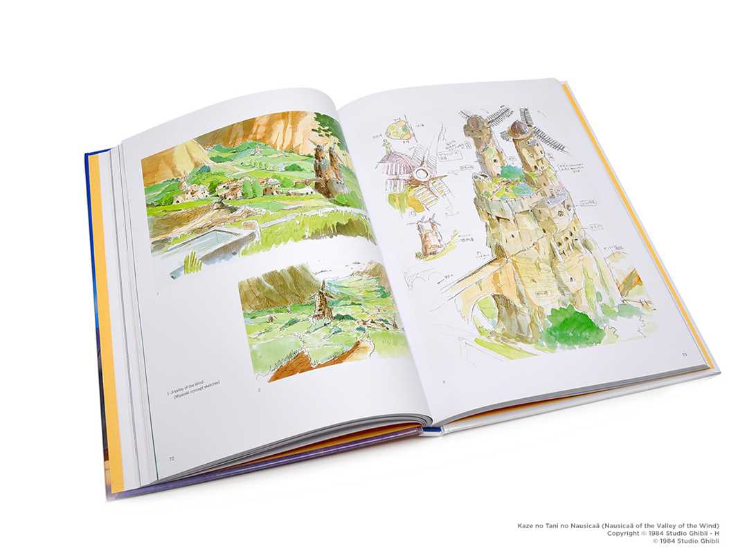 Art of NausicaƤ of the Valley of the Wind by Hayao Miyazaki (Studio Ghibli) HC - Image 5