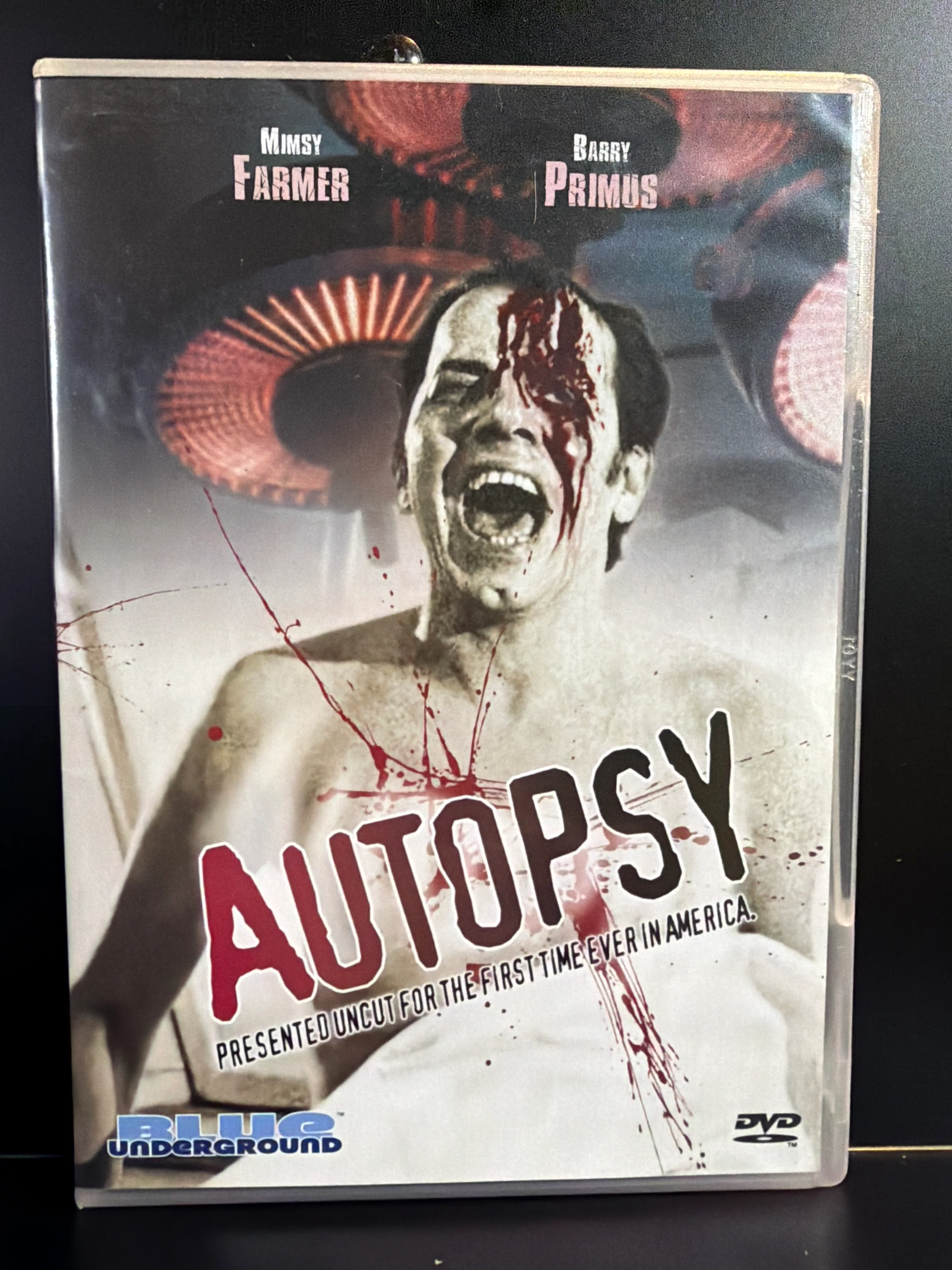 Autopsy : DVD (Blue Underground Edition) Giallo (Used)