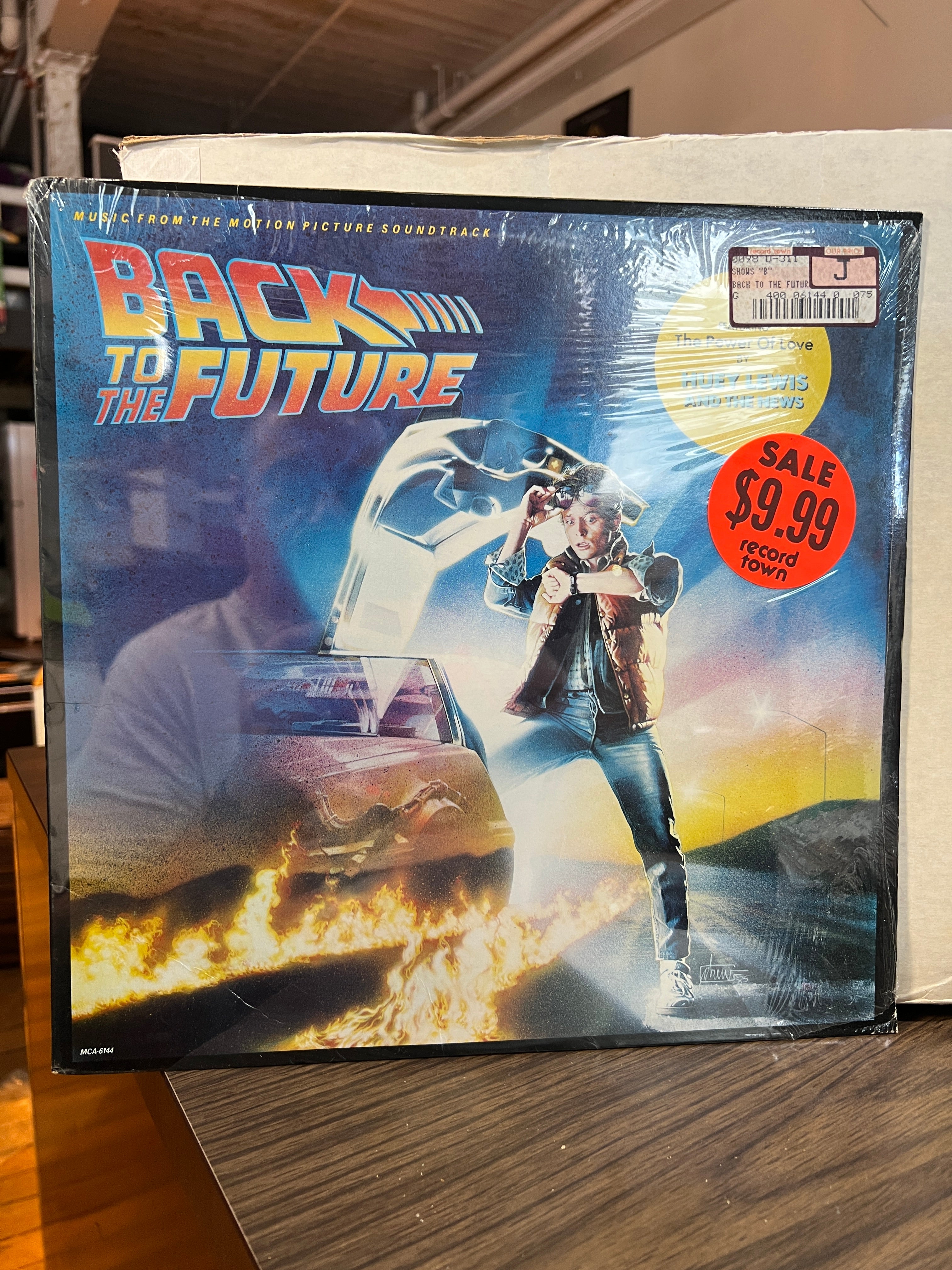 Back to the Future : Sealed OST Soundtrack LP MCA-6144