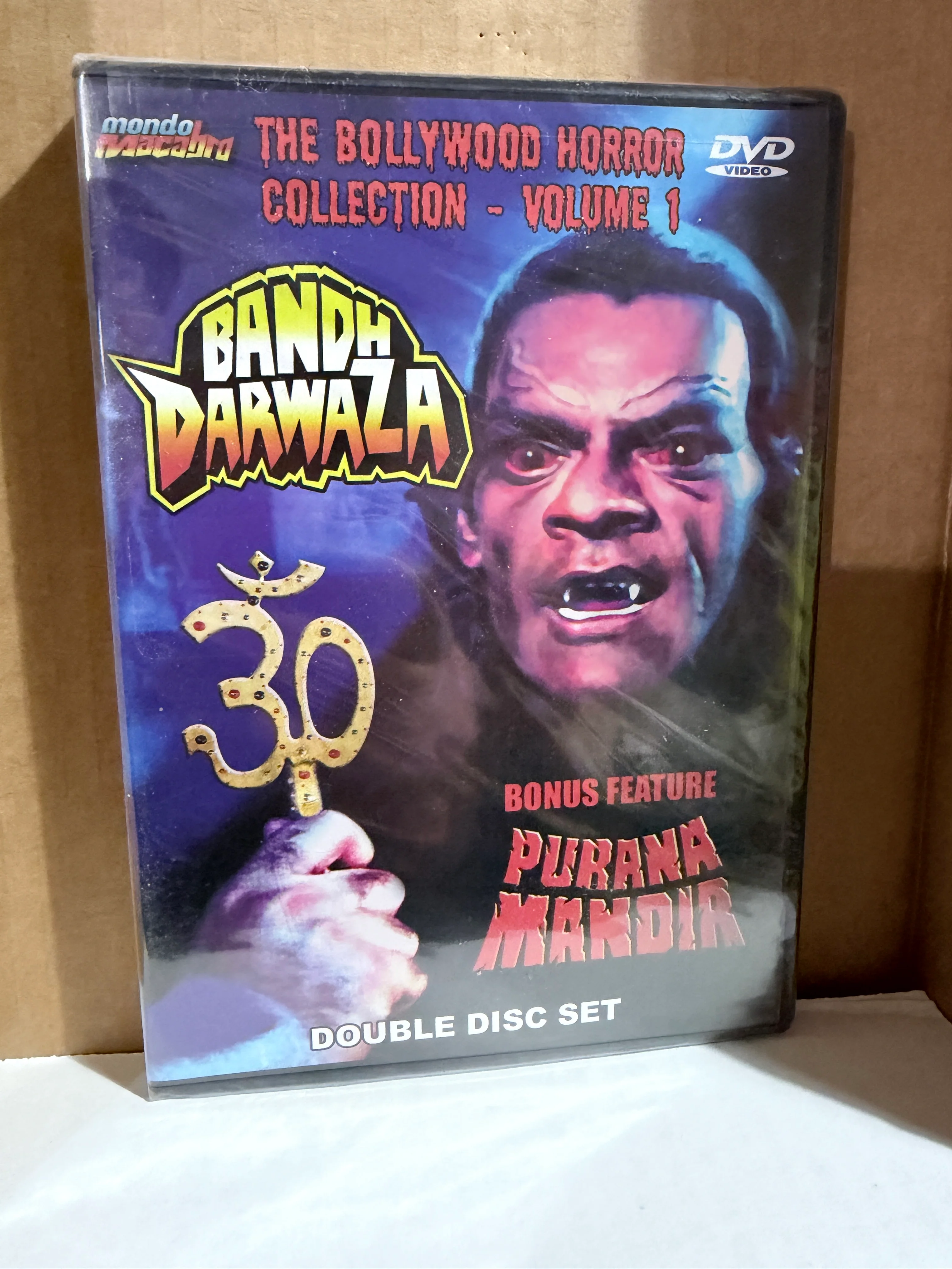 Bandh Darwaza / Purana Mandir Bollywood Horror Collection Volume 1 (Mondo Macabro DVD) Sealed