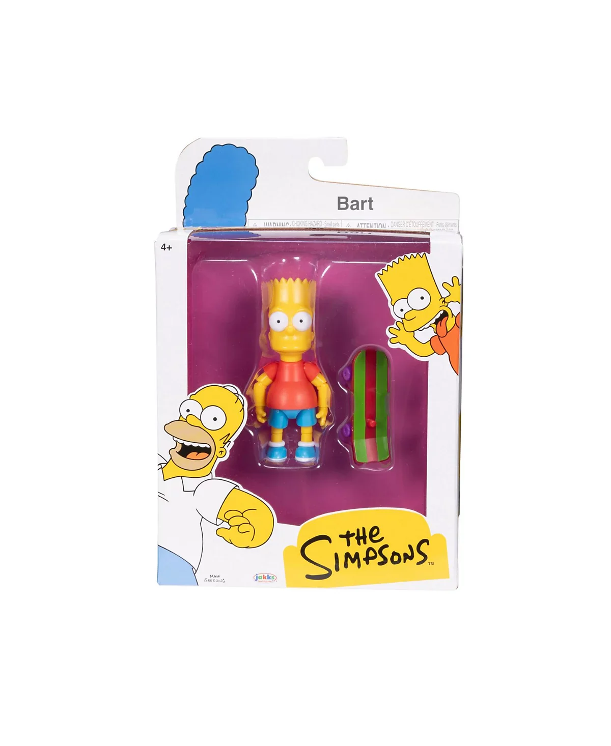 Bart - Simpsons Wave 1 Jakks 5" Figure MIB