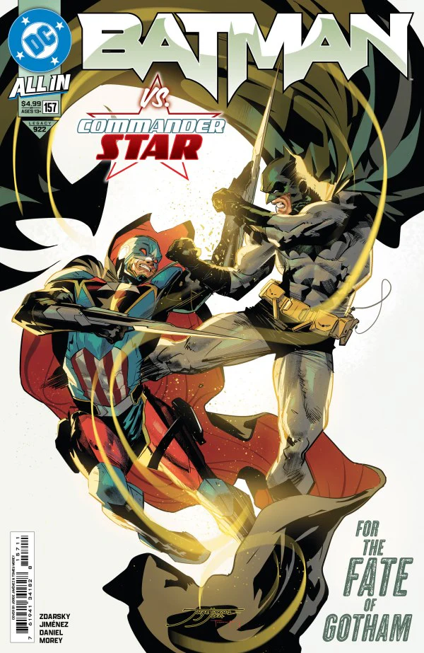BATMAN #157 (2025) CVR A JORGE JIMENEZ
