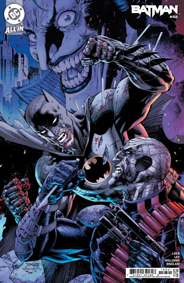 BATMAN #158 (2025) CVR B JIM LEE & SCOTT WILLIAMS CONNECTING CARD STOCK VAR (1 OF 2)