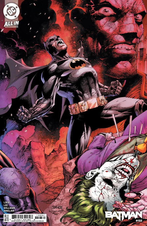 BATMAN #158 (2025) CVR C JIM LEE & SCOTT WILLIAMS CONNECTING CARD STOCK VAR (2 OF 2)