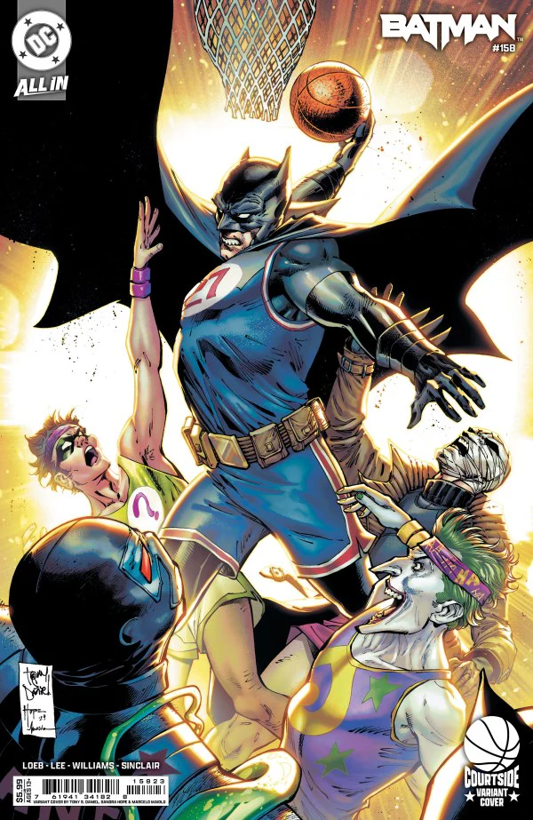 BATMAN #158 (2025) CVR G TONY S DANIEL COURTSIDE CARD STOCK VAR