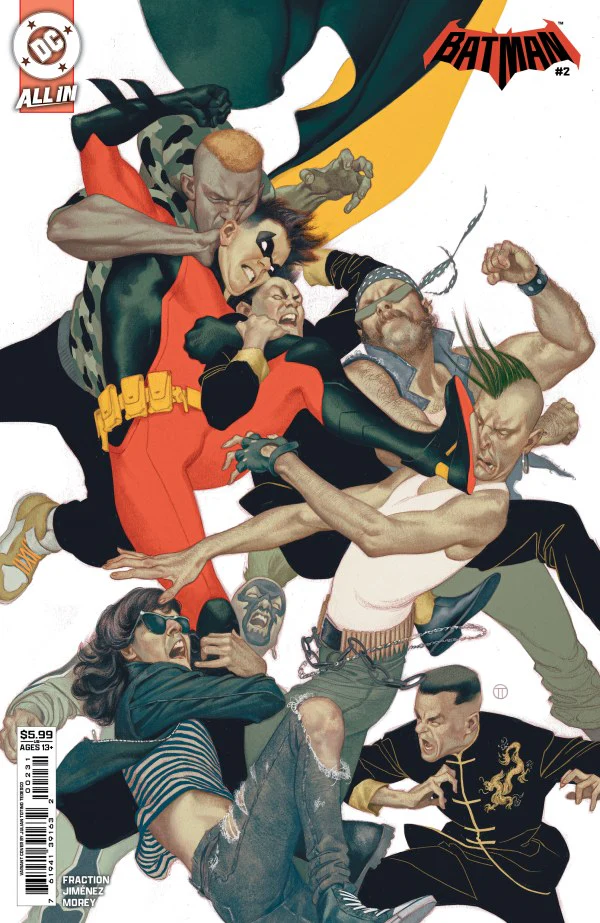 BATMAN #2 (2025) CVR C JULIAN TOTINO TEDESCO CARD STOCK VAR