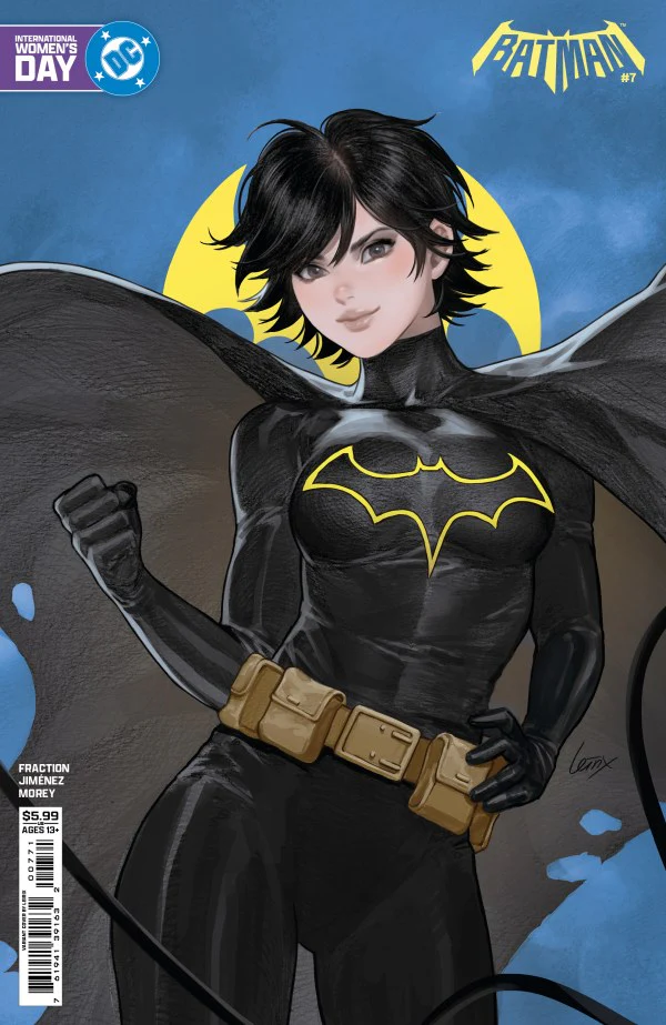 BATMAN #7 (2026) CVR F LESLEY LEIRIX LI INTERNATIONAL WOMEN’S DAY CARD STOCK VAR