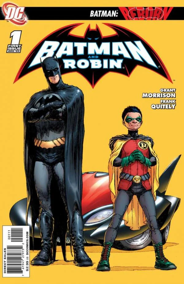 Batman and Robin #1 (2009 1st Series) First Appearances of Professor Pyg (Lazlo Valentin), Big Top, Kushti, Mister Toad, Sasha from Earth-0 (Post-Crisis)