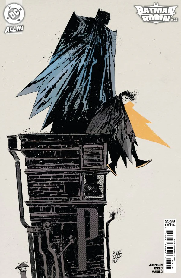 BATMAN AND ROBIN #26 CVR D ASHLEY WOOD CARD STOCK VAR