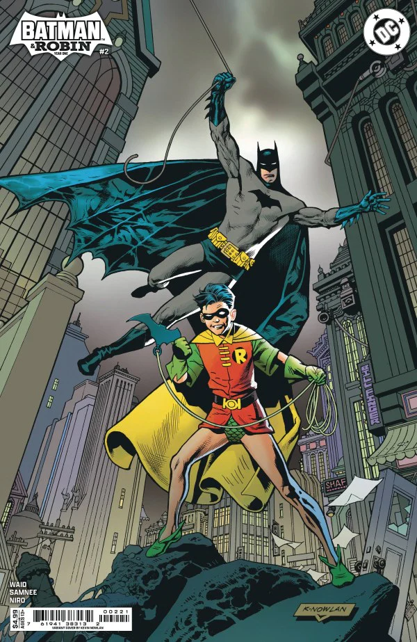 BATMAN AND ROBIN: YEAR ONE #2 (OF 12) CVR B KEVIN NOWLAN CARD STOCK VAR