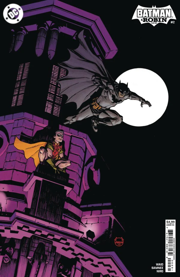 BATMAN AND ROBIN: YEAR ONE #2 (OF 12) CVR C DAVE JOHNSON CARD STOCK VAR