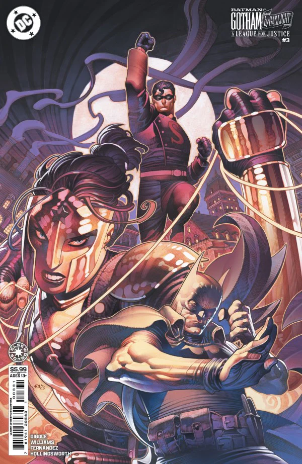 BATMAN: GOTHAM BY GASLIGHT - A LEAGUE FOR JUSTICE #3 (OF 6) CVR C CHRIS STEVENS CARD STOCK VAR