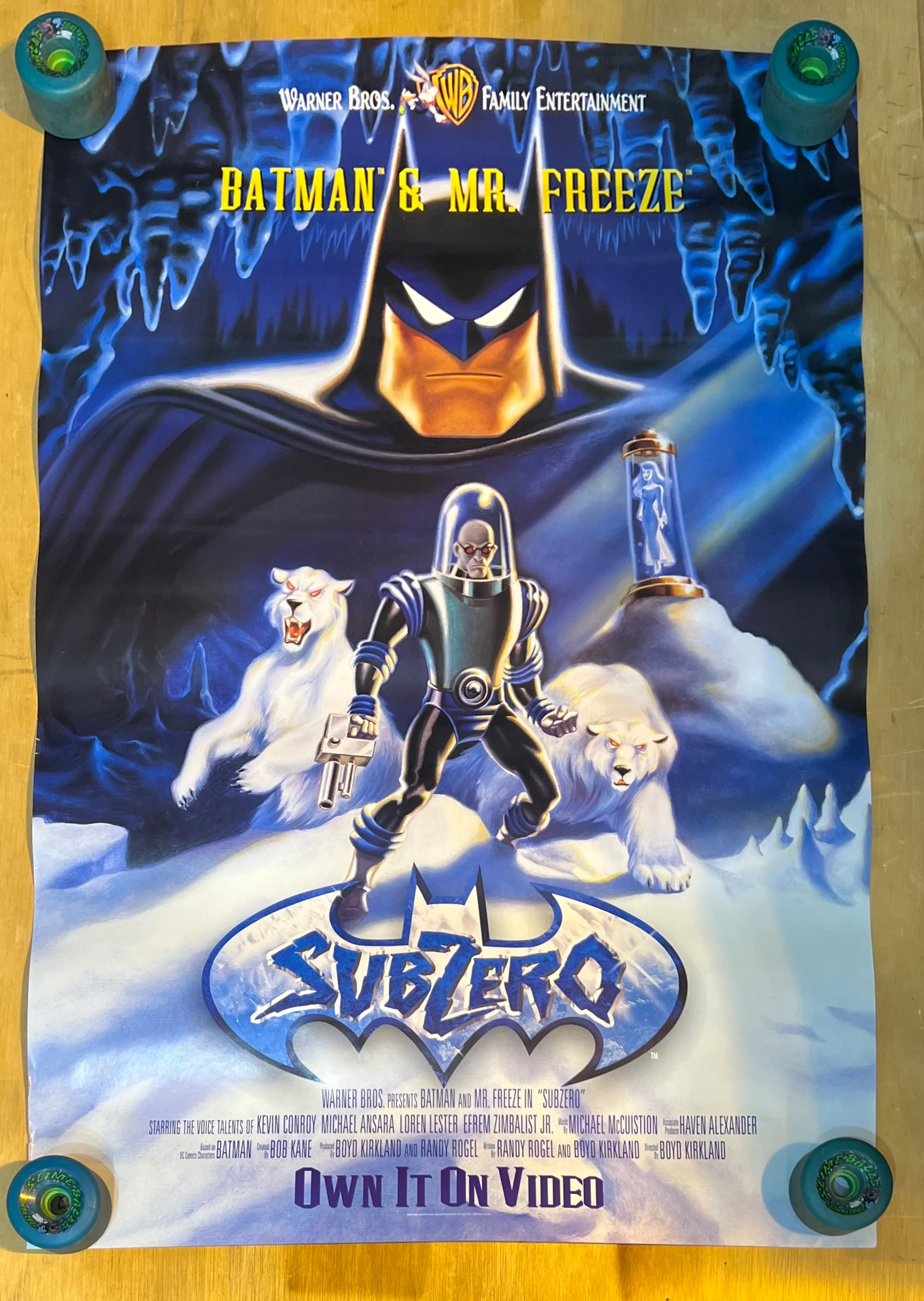 Batman & Mr. Freeze : SubZero Poster