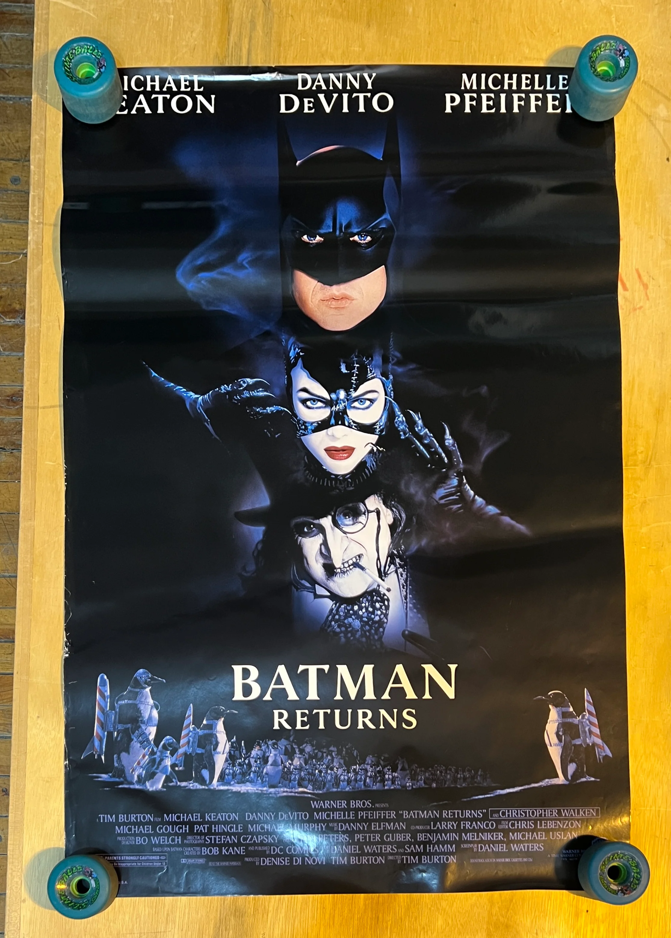 Batman Returns : Video Store Poster