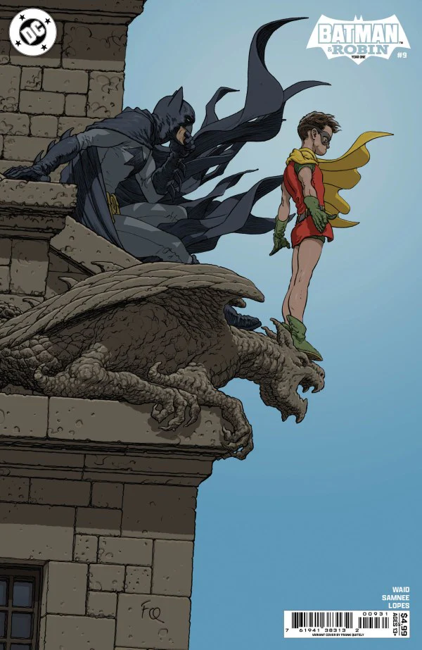 BATMAN & ROBIN YEAR ONE #9 (OF 12) CVR C FRANK QUITELY CARD STOCK VAR