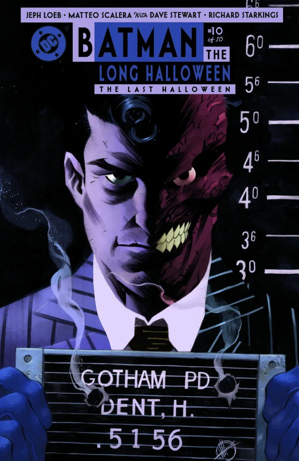 BATMAN THE LONG HALLOWEEN THE LAST HALLOWEEN #10 (OF 10) CVR B MATTEO SCALERA CARD STOCK VAR