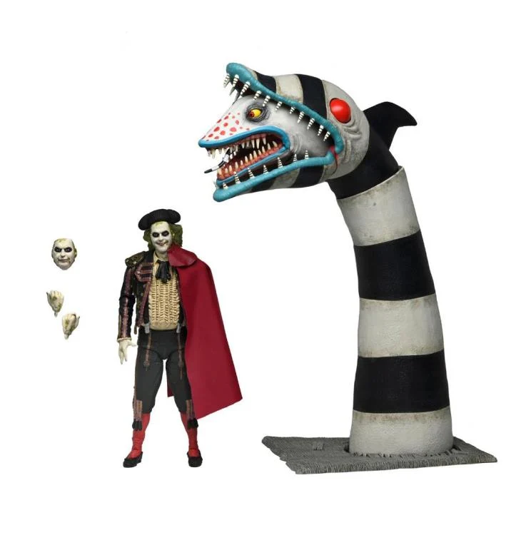 NECA BEETLEJUICE BEETLEJUICE - ULTIMATE MATADOR BEETLEJUICE & SANDWORM 7" SCALE ACTION FIGURE 2-PACK - Image 2