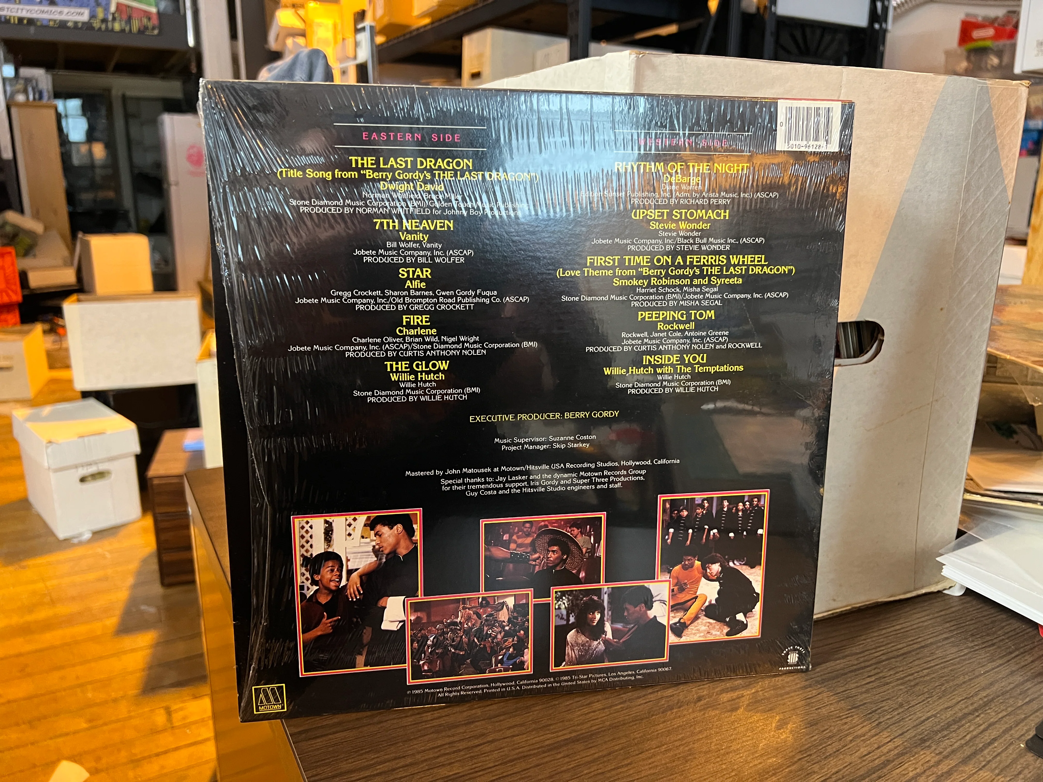 Berry Gordy's The Last Dragon :  Original Soundtrack OST  LP : NM/NM - Image 2