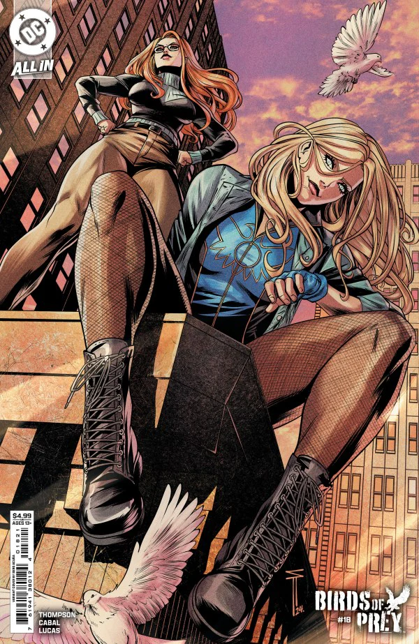 BIRDS OF PREY #18 (2025) CVR B SERG ACUNA CARD STOCK VAR