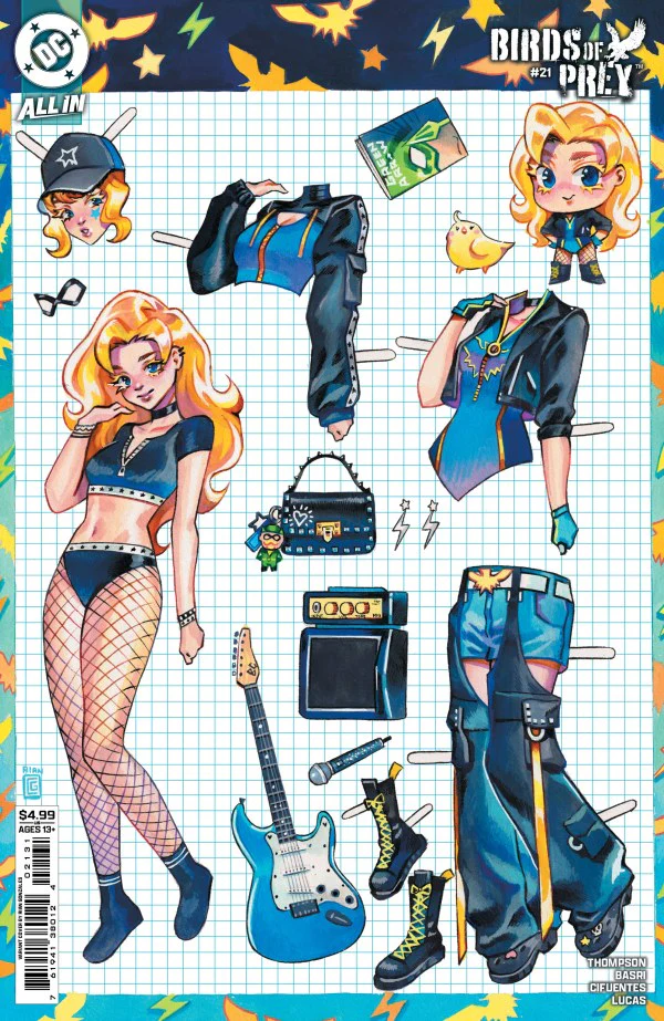 BIRDS OF PREY #21 CVR C RIAN GONZALES CARD STOCK VAR