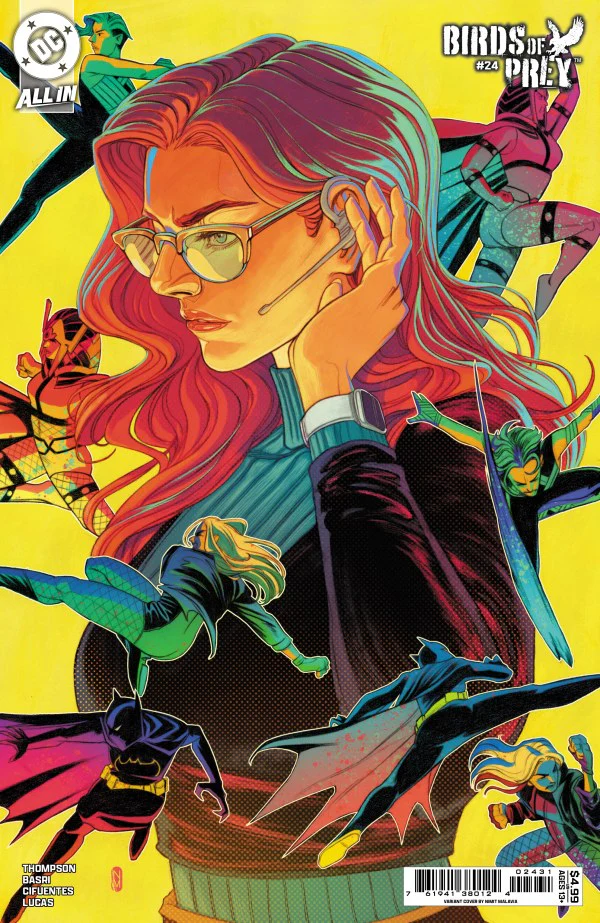 BIRDS OF PREY #24 (2025) CVR B NIMIT MALAVIA CARD STOCK VAR