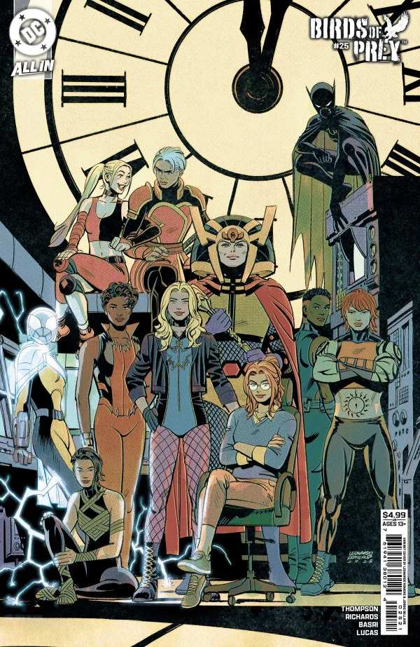 BIRDS OF PREY #25 (2025) CVR B LEONARDO ROMERO CARD STOCK VAR