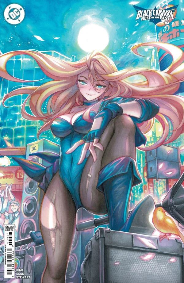 BLACK CANARY: BEST OF THE BEST #4 (OF 6) CVR B RACHTA LIN CARD STOCK VAR