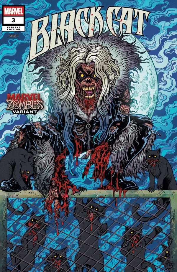 BLACK CAT #3 (2025) MARIA WOLF MARVEL ZOMBIES VARIANT
