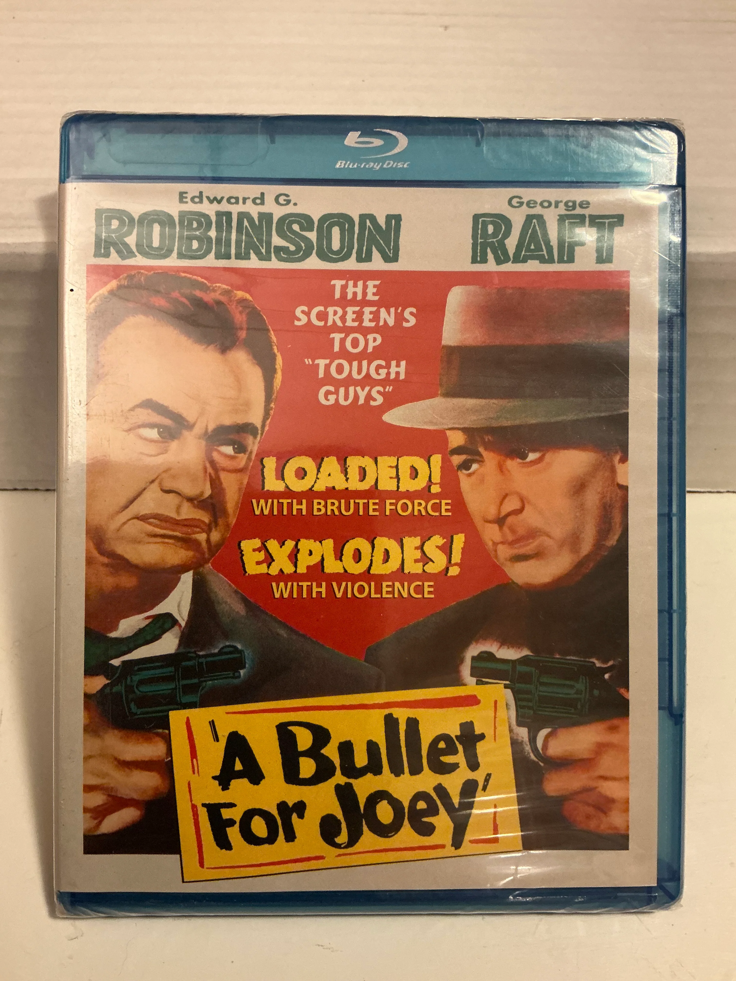 A Bullet For Joey : Blu Ray (Sealed) Edward G Robinson / George Raft Noir