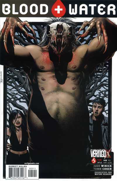 Blood and Water #5 Vertigo Comics (Judd Winick)