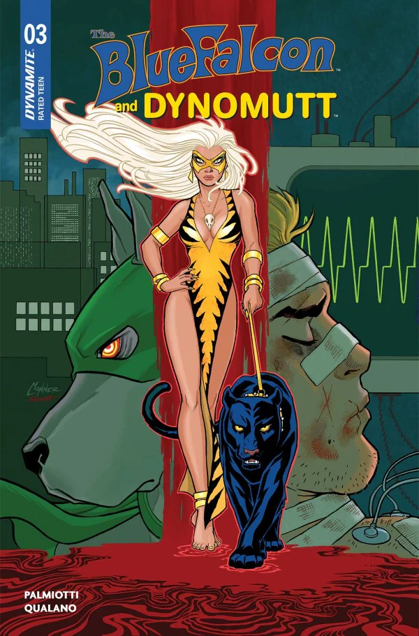 BLUE FALCON & DYNOMUTT #3 CVR B AMANDA CONNER VAR