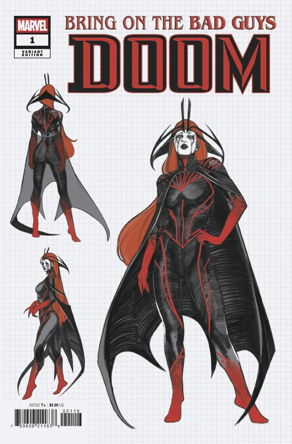 BRING ON THE BAD GUYS: DOOM #1 ALESSANDRO CAPPUCCIO DESIGN INC 1:10 VARIANT